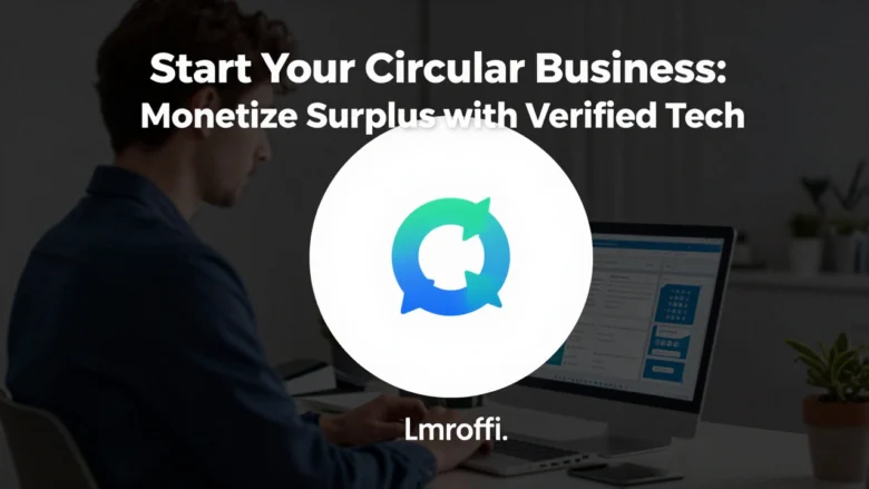 Start Your Circular Business: Monetize Surplus with Verified Tech.