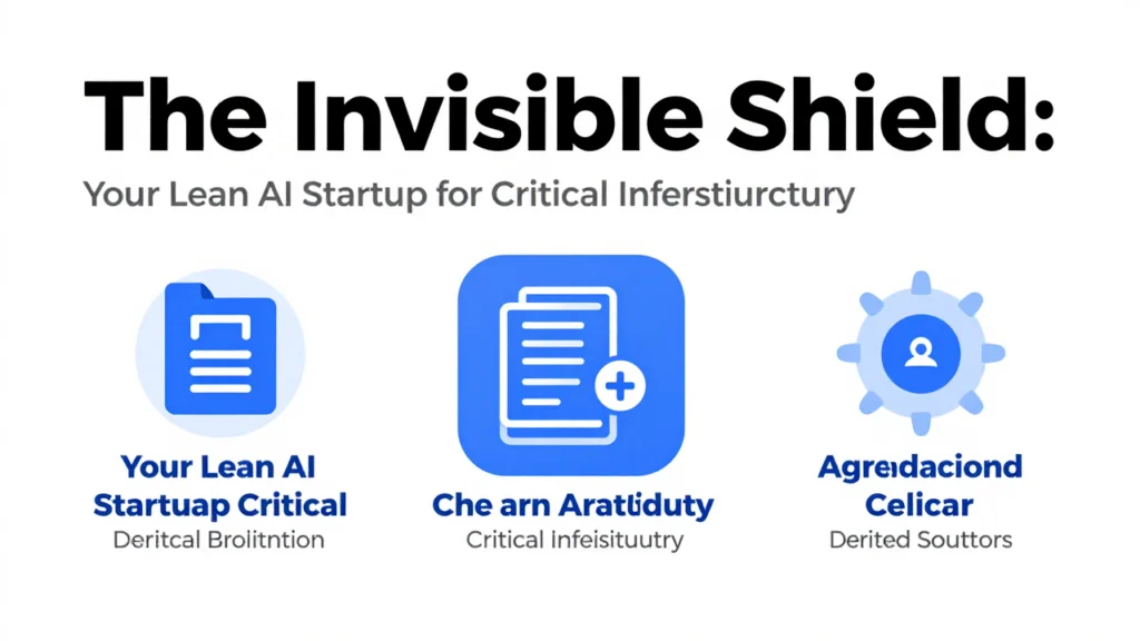 The Invisible Shield: Your Lean AI Startup for Critical Infrastructure
