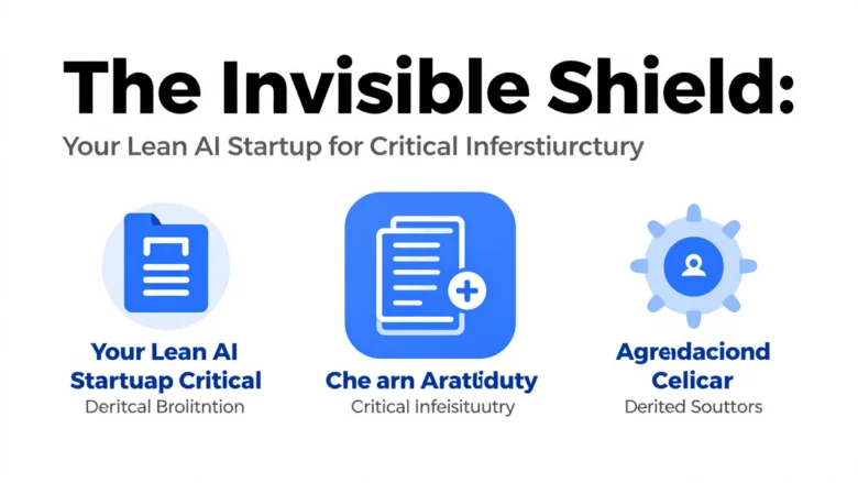 The Invisible Shield: Your Lean AI Startup for Critical Infrastructure