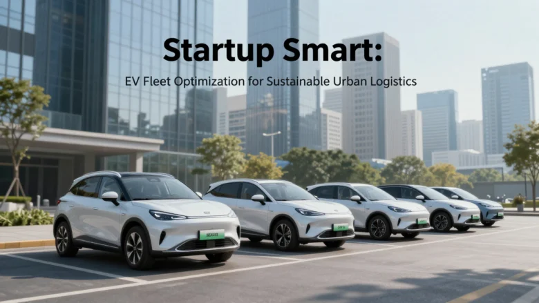 Startup Smart: EV Fleet Optimization for Sustainable Urban Logistics