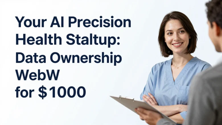 Your AI Precision Health Startup: Data Ownership, Web3, & Global Wellness for $1000.